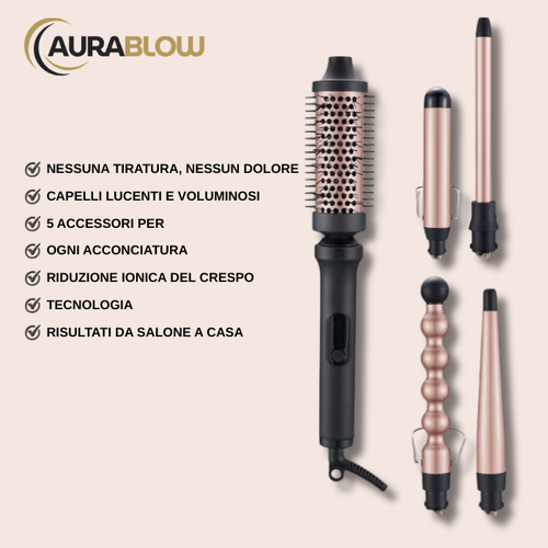 AuraBlow™ Spazzola Premium Blowout