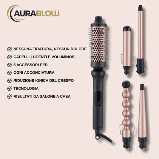 AuraBlow™ Spazzola Premium Blowout