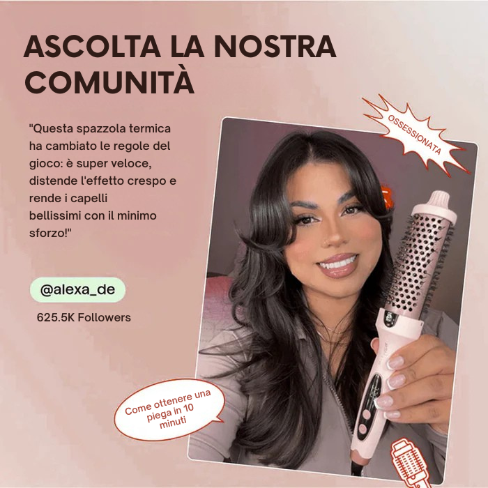 AuraBlow™ Spazzola Premium Blowout